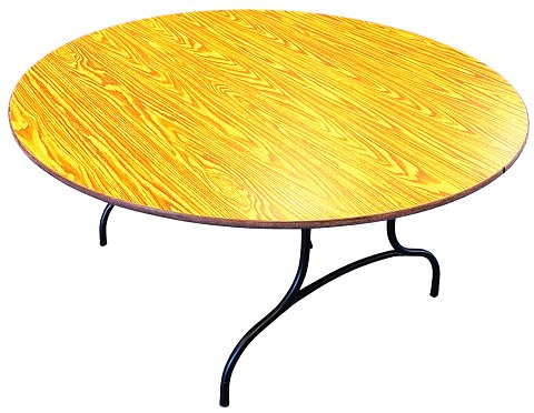 5' Foot Round Table