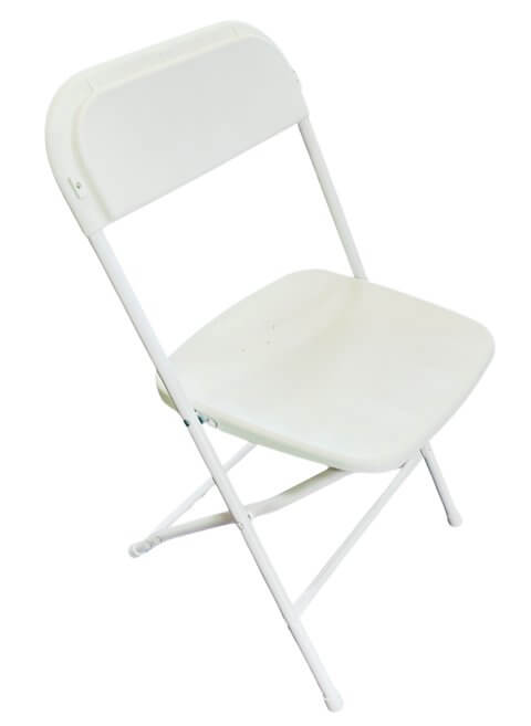 White Folding Chair